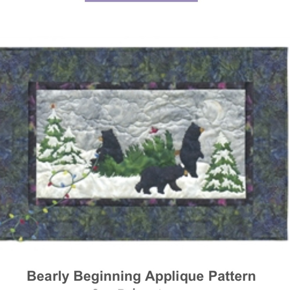 McKenna Ryan of Pine Needles appliqué quilting KIT